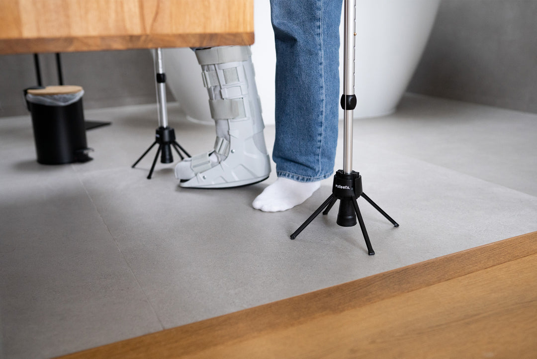 Halterung für Krücke